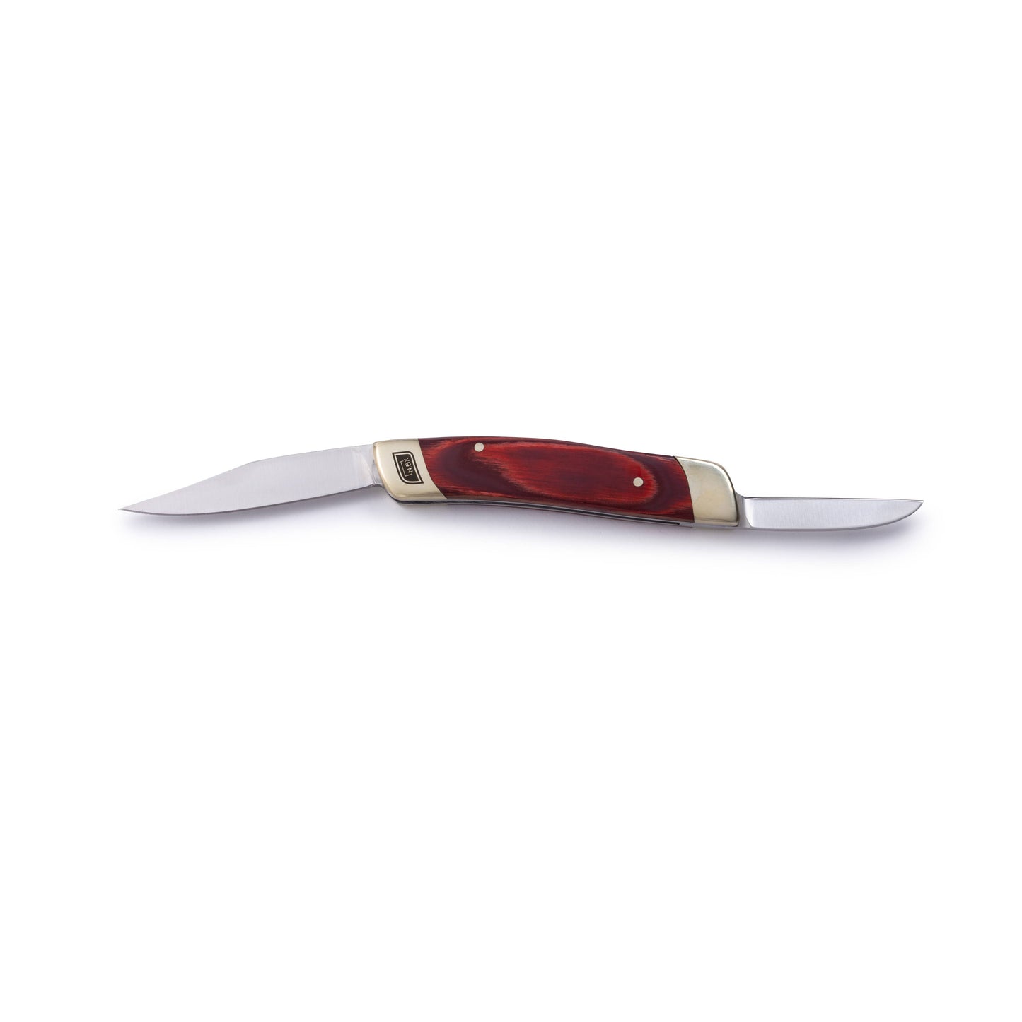 Whittler Knife - Double Blade: Red