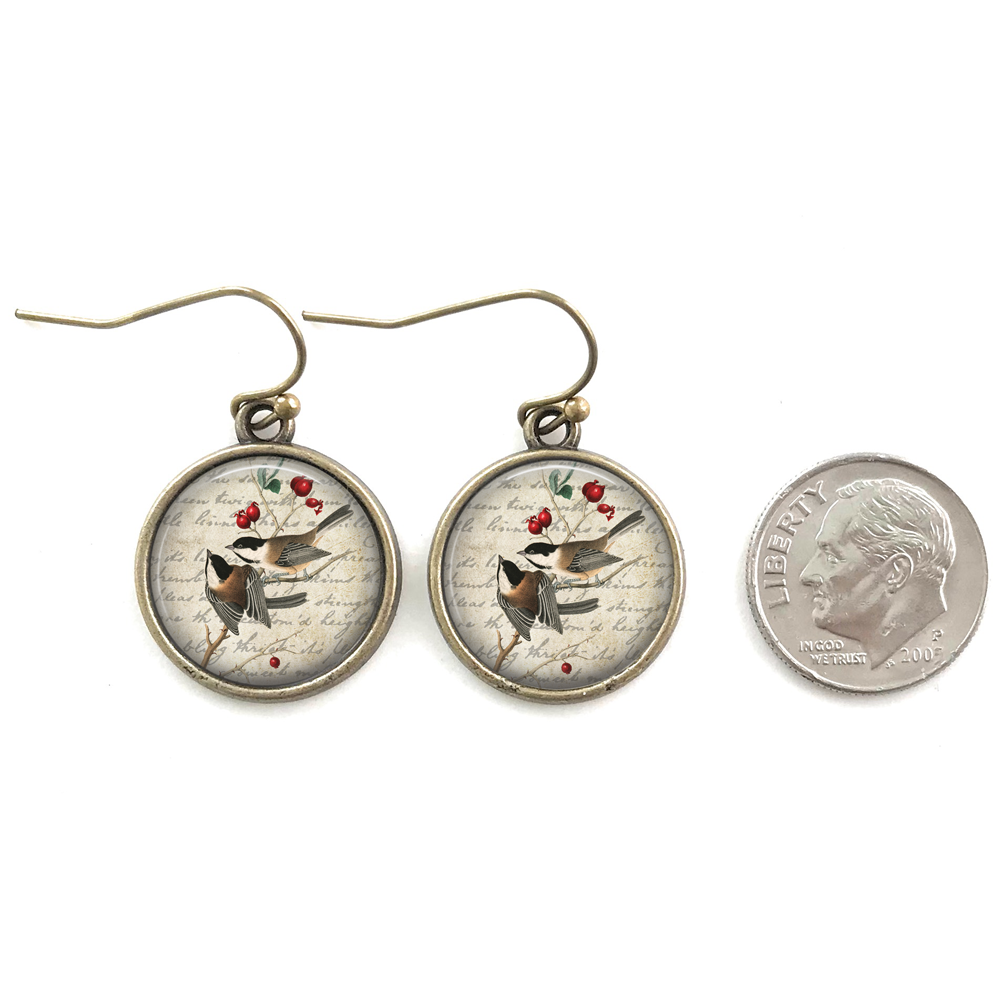 Chickadee Earrings