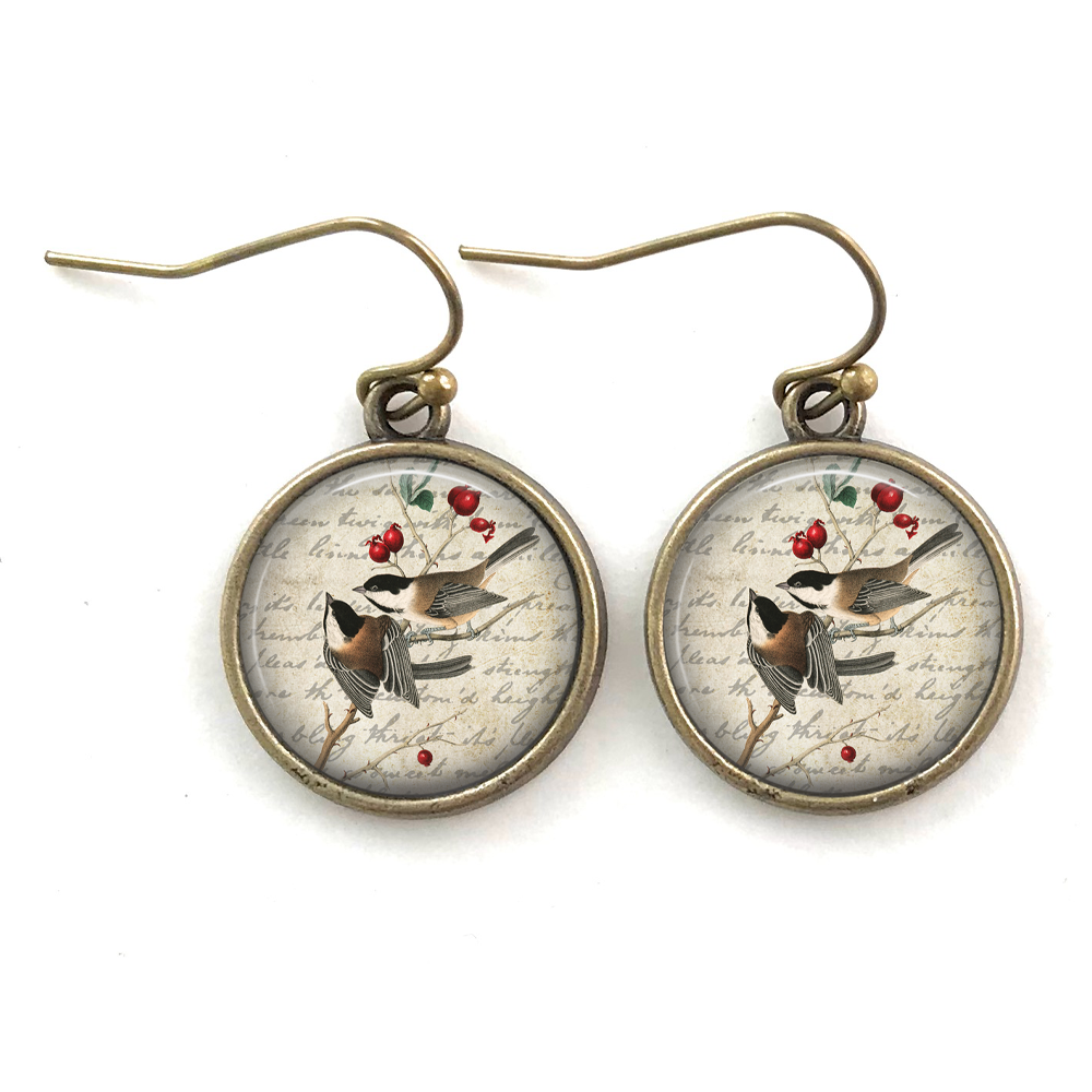 Chickadee Earrings