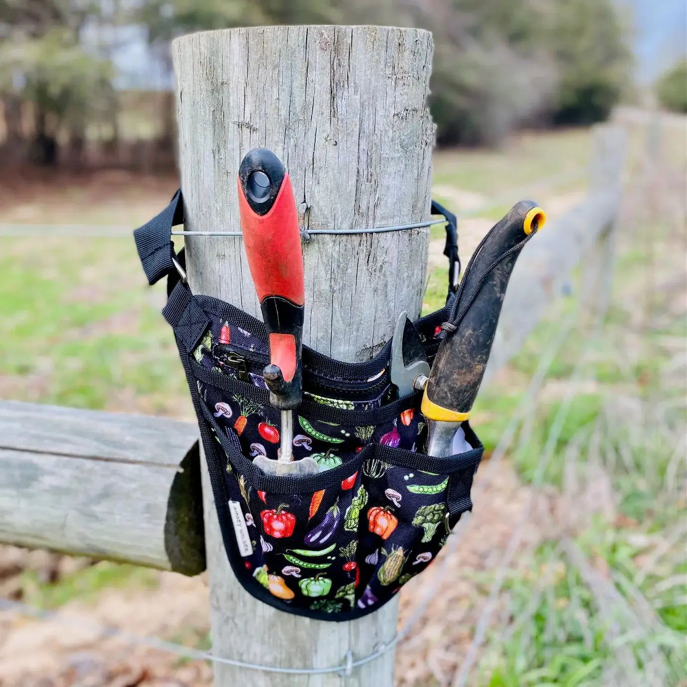 Fresh Veggies Gardening Tool Belt